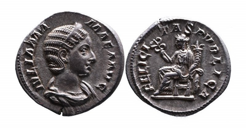 Julia Mamaea AD 222-235, Rome Mint, ca. AD 230.
Diademed and draped bust of Juli...