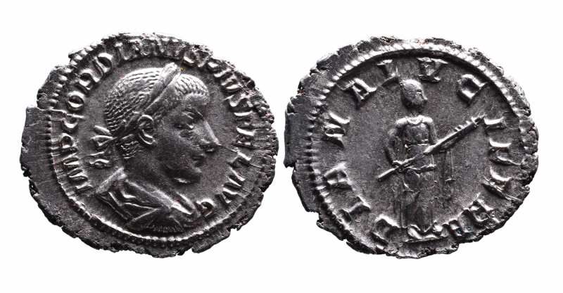 Gordianus III AD 238-244, Rome Mint, ca. AD 240-241.
Laureate, draped and cuiras...