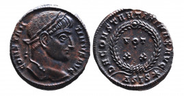 Constantine I the Great AD 307-337, Siscia Mint, ca. AD 320-321.
Laureate head of Constantinus I right, CONSTANTINVS AVG;
VOT_XX within wreath, DN CON...