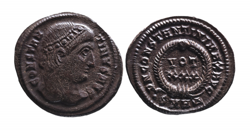 Constantine I the Great AD 307-337, Heraclea Mint, ca. AD 327-329.
Diademed head...