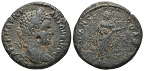 Thrace, Hadrianopolis, Caracalla 198-217 AD, AE
Laureate head of Caracalla right
Hygieia standing left, feeding serpent from patera
Varbanov 3558
26mm...