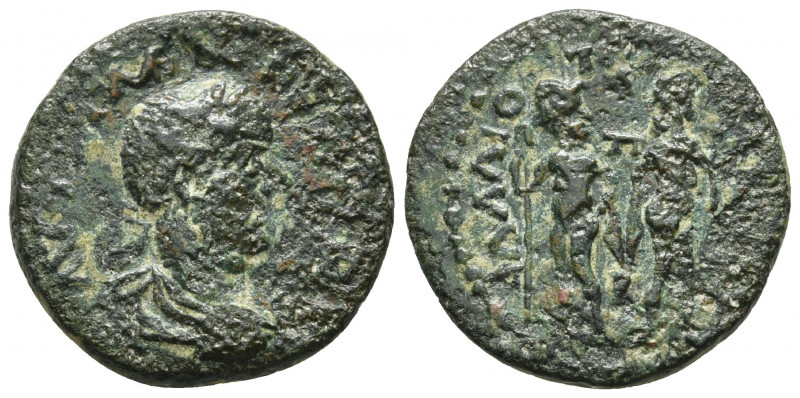 Cilicia, Flaviopolis, Gallienus 253-268 AD, AE
Laureate, draped and cuirassed bu...