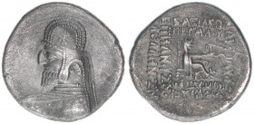 Orodes II. 90-78 BC
Parther. Drachme, 90-78 BC. 3,89g
ss/vz