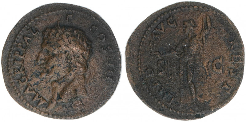 Agrippa Restitutionsausgabe geprägt unter Domitian, ca. 82 AC
Römisches Reich - ...