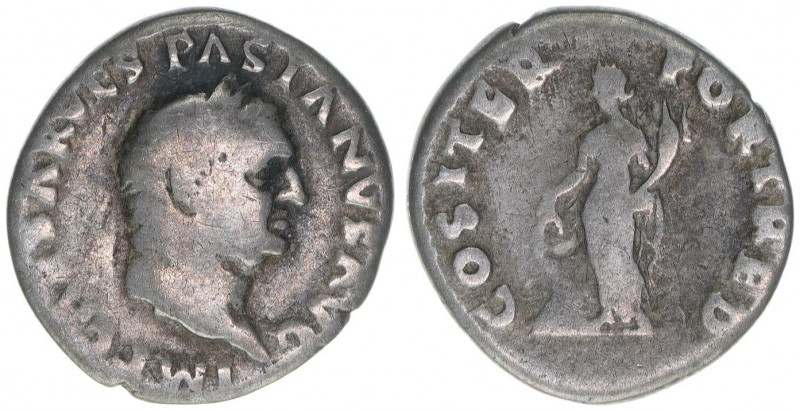 Vespasianus 69-79
Römisches Reich - Kaiserzeit. Denar. COS ITER FORT RED
Rom
2,9...