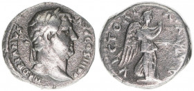 Hadrianus 117-138
Römisches Reich - Kaiserzeit. Denar. VICTORIA AVG
Rom
4,24g
Kampmann 32.108
ss-