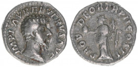 Lucius Verus 161-169
Römisches Reich - Kaiserzeit. Denar. PROV DEOR TR P II COS II
Rom
2,93g
Kampmann 39.22
ss