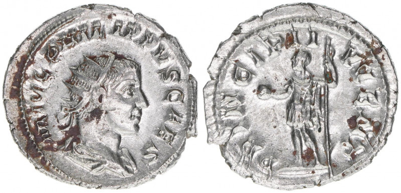Philippus II. 247-249
Römisches Reich - Kaiserzeit. Antoninian. PRINCIPI IVVENT
...