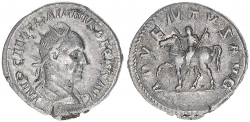 Traianus Decius 249-251
Römisches Reich - Kaiserzeit. Antoninian. ADVENTVS AVG
R...