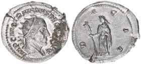 Traianus Decius 249-251
Römisches Reich - Kaiserzeit. Antoninian. DACIA
Rom
4,51g
Kampmann 79.4
vz/stfr