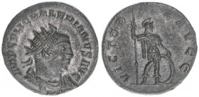 Valerianus I. 253-260
Römisches Reich - Kaiserzeit. Antoninian. VICTORIAE AVGG
Rom
4,38g
Kampmann 88.58
vz+