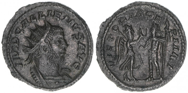 Gallienus 259-268
Römisches Reich - Kaiserzeit. Antoninian. VICTORIA GERMAN
3,43...