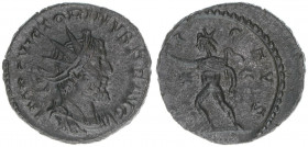 Victorinus 269-271
Römisches Reich - Kaiserzeit. Antoninian. INVICTVS
3,39g
Kampmann 101.5
ss/vz