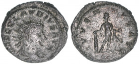 Claudius II. Gothicus 268-270
Römisches Reich - Kaiserzeit. Antoninian. IVVENTVS AVG
3,31g
Kampmann 104.31
Silbersud
ss+