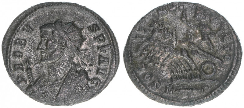 Probus 276-282
Römisches Reich - Kaiserzeit. Antoninian. SOLI INVICTO
3,69g
Kamp...