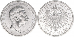 Wilhelm II. 1888-1918
Preussen. 5 Mark, 1895 A. 27,64g
J.104
ss/vz