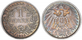 1 Mark, 1905 D
5,48g. J.17
vz-