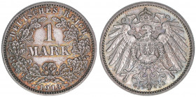 1 Mark, 1913 J
5,53g. J.17
vz