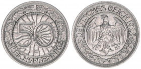 50 Reichspfennige, 1928 F
3,48g. J.324
vz