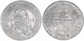 Erzherzog Maximilian 1590-1618
Taler, 1618. Hall
28,60g
Dav.3324
vz-