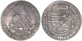Erzherzog Ferdinand 1564-1595
Taler, ohne Jahr. selten
Hall
28,43g
Walze 4/I
ss