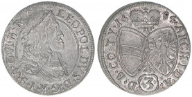 Leopold I. 1657-1705
Groschen, 1684. Hall
1,20g
Herinek 1428
vz+