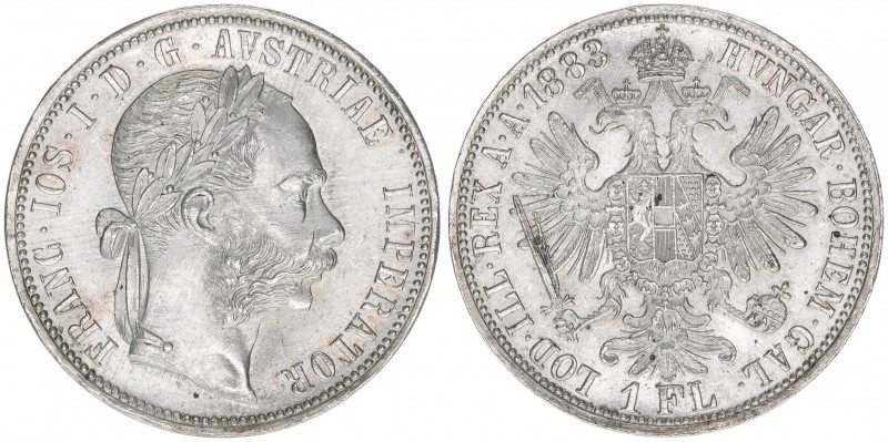 Franz Joseph I. 1848-1916
1 Gulden, 1883. Wien
12,31g
J.342
stfr