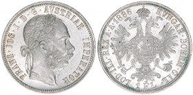 Franz Joseph I. 1848-1916
1 Gulden, 1886. Wien
12,36g
ANK 31
stfr