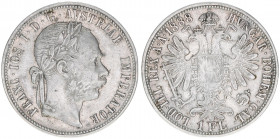 Franz Joseph I. 1848-1916
1 Gulden, 1888. Wien
12,24g
J.342
ss/vz