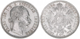 Franz Joseph I. 1848-1916
1 Gulden, 1888. Wien
12,31g
J.342
stfr