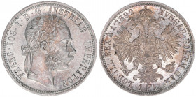 Franz Joseph I. 1848-1916
1 Gulden, 1892. Wien
12,32g
ANK 31
stfr-