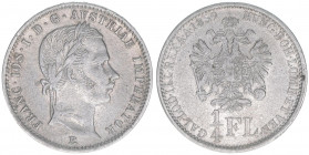 Franz Joseph I. 1848-1916
1/4 Gulden, 1859 E. Karlsburg
5,24g
J.327
ss/vz