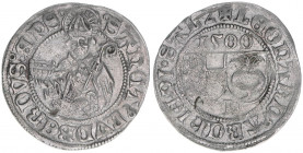 Leonhard von Keutschach 1495-1519
Erzbistum Salzburg. Batzen, 1500. Salzburg
3,25g
Zöttl 60, Probszt 99
ss+