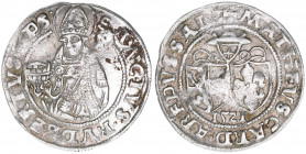 Matthäus Lang von Wellenburg 1519-1540
Erzbistum Salzburg. Batzen, 1521. Salzburg
2,74g
Zöttl 263, Probszt 259
ss/vz