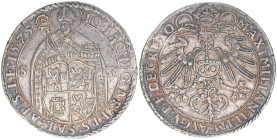 Johann Jakob Khuen von Belasi 1560-1586
Erzbistum Salzburg. Guldentaler, 1575. nach der Reichsmünzordnung mit Titel Maximilian II. - selten
Salzburg
2...