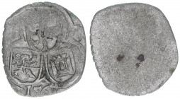 Johann Jakob Khuen von Belasi 1560-1586
Erzbistum Salzburg. 2 Pfennige, 1561. Salzburg
0,53g
Zöttl 721, Probszt 627
ss+