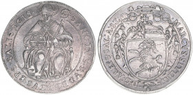 Markus Sittikus 1612-1619
Erzbistum Salzburg. 1/2 Taler, 1615. sehr selten
Salzburg
7,11g
Zöttl 1179, Probszt 989
vz/stfr