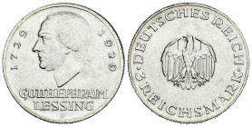 Germany. 3 reichsmark. 1929. München. D. (Km-60). Ag. 15,09 g. AU. Est...80,00. 

Spanish Description Alemania. 3 reichsmark. 1929. Munich. D. (Km-6...