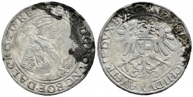 Austria. Ferdinand I (1521-1564). 1 thaler. After 1546. Hall. (Dav-8026). Ag. 28,36 g. Ex Heritage 19/05/2021, lot 63322. Stains. Choice VF. Est...250...