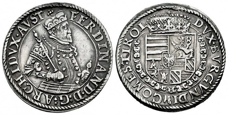 Austria. Erzherzog Ferdinand (1564-1595). 1/4 thaler. 1591. Hall. (MT-247). Ag. ...