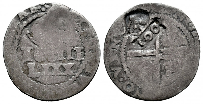Brazil. D. Afonso VI (1656-1667). 100 reis. (Km-426.3). (Gomes-40.03). Ag. 2,46 ...