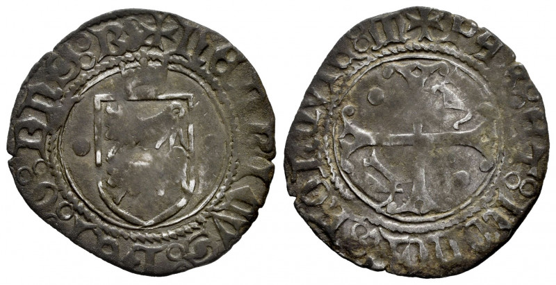 France. Henri d'Albret (1516-1555). Blanca. Lordship of Bearn. (Bd-548.4f). (Sal...