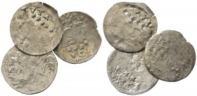 ESTERE. RAGUSA. Dubrovnik. Repubblica (1358-1806). Lotto di 3 monete da un grossetto. Ag. MB