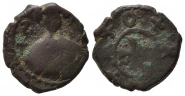 CAPUA. Ruggero II (1130-1154). Follaro Cu (1,75 g). MIR 397 - R2. qBB