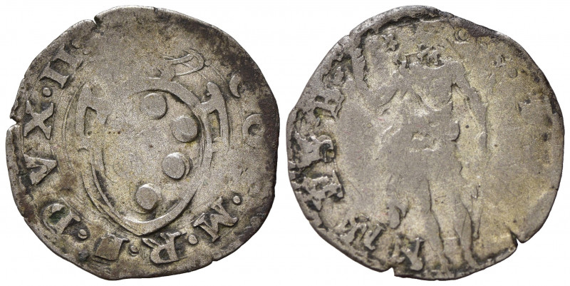 FIRENZE. Cosimo I (1537-1574). Crazia I serie. Ag (1,04 g). MIR 135. Rara. MB+