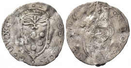 FIRENZE. Cosimo I (1537-1574). Crazia II serie. Ag (0,68 g). MIR 136. Rara. MB