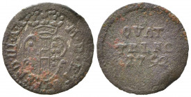 FIRENZE. Francesco III di Lorena (1790-1801). Quattrino 1792. Cu (0,49 g). MIR 412/2 - Rara. MB+