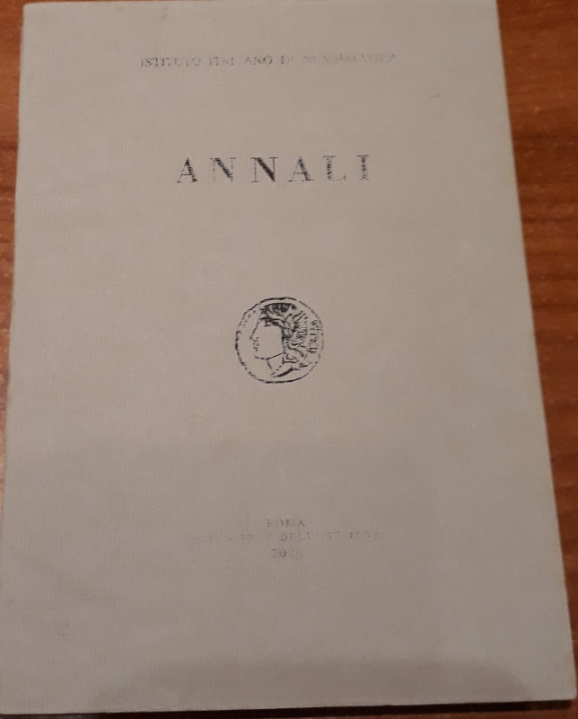 AA.VV.- Annali dell'istituto italiano di numismatica. Roma, 2000, pp. 297, ill b...