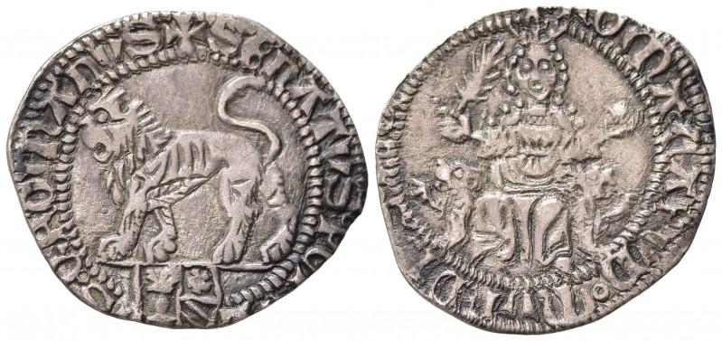 ROMA. SENATO ROMANO. Emissioni con stemma Colonna - Orsini (1320-1328). Grosso A...