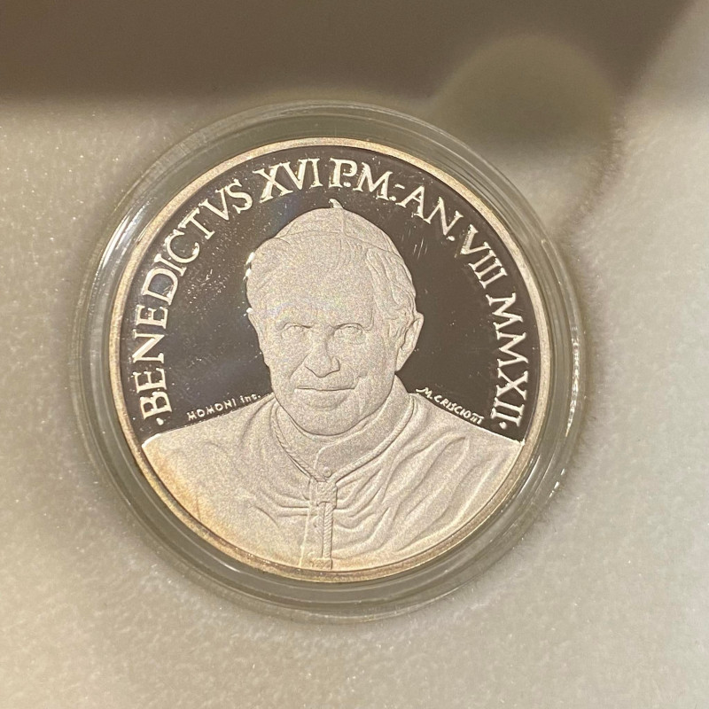 Vaticano. Monetazione in Euro. Benedetto XVI. 10 Euro 2012 "XX Giornata mondiale...